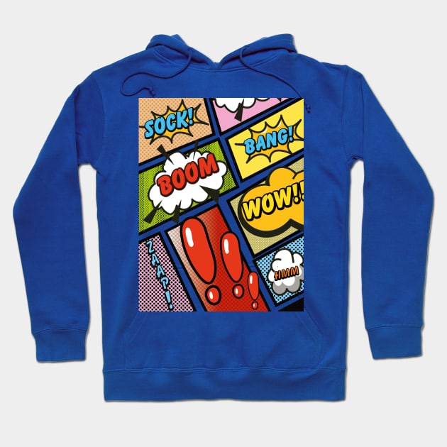 Comic book hoodie clearance